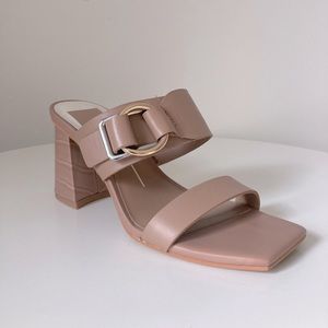 🆕 NWOT, Dolce Vita, Palyce, Size 6, Cafe Leather Heels, (Women)